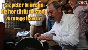  Tin, 1. Sanayi esnafını ziyaret etti