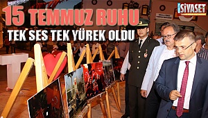 15 Temmuz ruhu tek ses tek yürek oldu