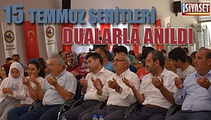  15 Temmuz şehitleri dualarla anıldı