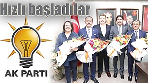 AK Parti Milletvekilleri hızlı başladı