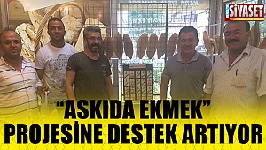 “Askıda Ekmek’’ projesine destek artıyor