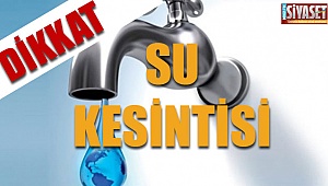 Denizli'de sular kesilecek