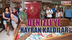 Denizli'ye hayran kaldılar