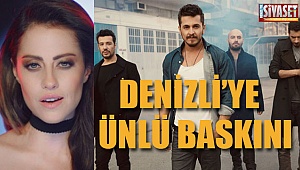 Denizli'ye ünlü baskını