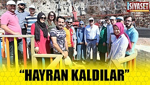''Hayran kaldılar''
