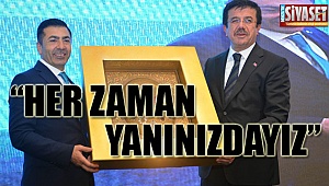 ''Her zaman yanınızdayız''