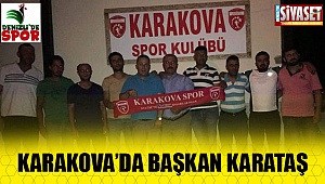 Karakova'da başkan belli