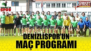 Maç programı belli oldu
