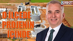 O ilçede projenin içinde