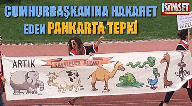 O pankarta tepki AGD'li hanımlara ise tebrik