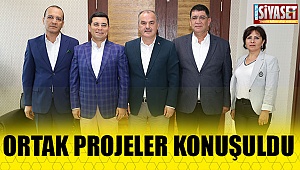 Ortak projeler konuşuldu