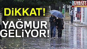 Sıcakların ardından yağmur geliyor