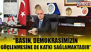 Vali Karahan, basın çalışanlarının Basın Bayramını kutladı