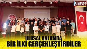Anlamlı bir çalışmaya imza attılar
