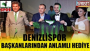 Başkanlardan anlamlı hediye