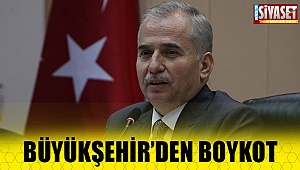 Büyükşehir'den ABD ürünlerine boykot