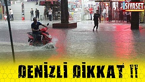 Denizli için yağış beklentisi yüksek