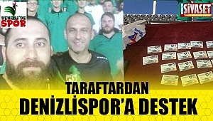 Denizlispor'a destek geldi