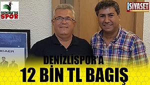 Denizlispor'a destekler devam ediyor