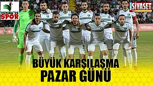 Denizlispor pazar günü sahada