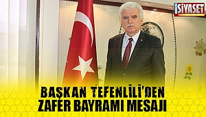 DTB Başkanı Tefenlili'den zafer bayramı mesajı