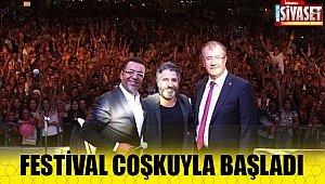 Festival coşkuyla başladı