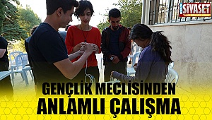 Gençlik Meclisinden anlamlı çalışma