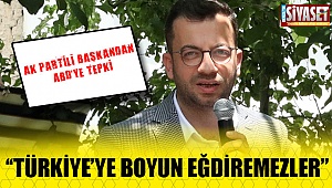 Gökbel'den ABD'ye tepki