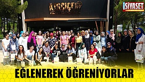 Kız öğrencilere yönelik yaz kursları tüm hızıyla devam ediyor