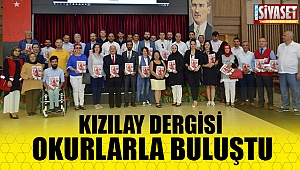 “Kızılay” Dergisi okurlarla buluştu