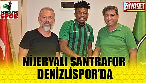 Nijeryalı santrafor Denizlispor'da
