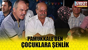 Pamukkale’de bayram öncesi şenlikler devam ediyor