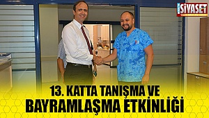 Paü hastanesinde bayramlaşma