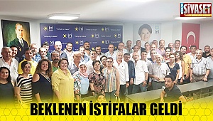 Beklenen istifalar geldi
