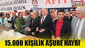 Büyükşehir’den 15.000 kişilik aşure hayrı