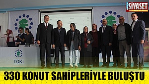 Çivril’de 330 konut sahipleriyle buluştu