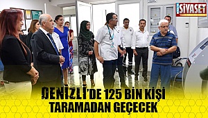 Denizli’de 125 bin kişi check – up’tan geçecek