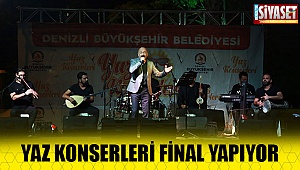 Denizlililer yaz konserlerini çok sevdi