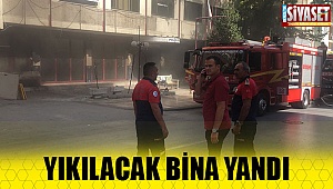 Doktorlar Caddesi’nde yangın çıktı
