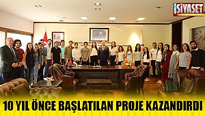 Eğitim için el ele verdiler, başardılar 