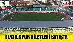 Elazığspor biletleri satışta
