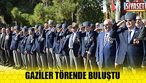 Gaziler günü törenle kutlandı