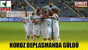 Horoz deplasmanda güldü