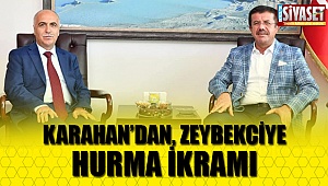 Karahan'dan Zeybekci'ye hurma ikramı