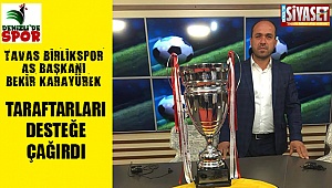 Karayürek taraftarları desteğe çağırdı