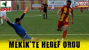 Mekik'te hedef Ordu