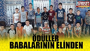 Ödüller babalarının elinden