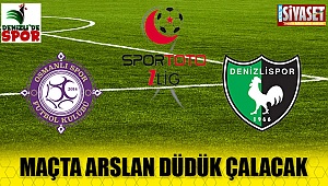 Osmanlıspor-Denizlispor maçında Arslan düdük çalacak