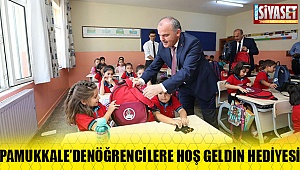 Pamukkale'den öğrencilere hoş geldin hediyesi