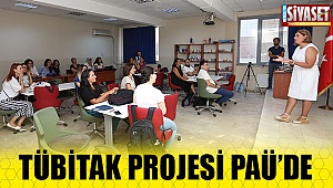 Tübitak projesi paü'de